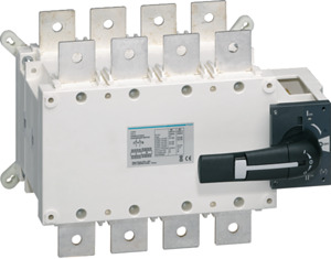 PRZEŁĄCZNIK ZASILANIA I-0-II 4-POLOWY630A - HI458 - HAGER - BERKER