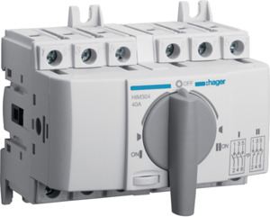 PRZEŁĄCZNIK MODUŁOWY I-O-II 3X40A. - HIM304 - HAGER - BERKER