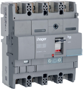 WYŁĄCZNIK MOCY X250 4-POLOWY N50% 40KA 125A TM - HNB127H - HAGER - BERKER