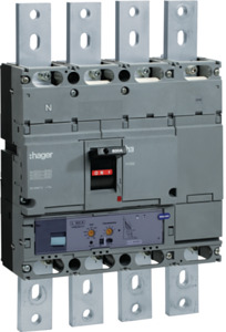 WYŁĄCZNIK MOCY H1000 4-POLOWY 50KA 800A LSI - HNE801H - HAGER - BERKER