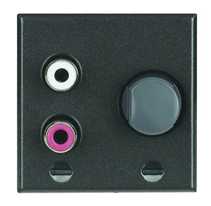 INTERFEJS RCA 2 MODUŁY ANTRACYT AXOLUTE MYHOME - HS4560 - LEGRAND