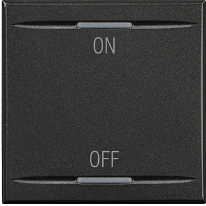 KLAWISZ ''ON-OFF'' 2 MODUŁY ANTRACYT AXOLUTE MYHOME - HS4911/2AG - LEGRAND