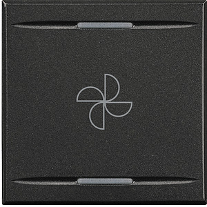 KLAWISZ ''WENTYLATOR'' 2 MODUŁY ANTRACYT AXOLUTE MYHOME - HS4911/2BC - LEGRAND