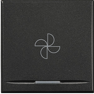 KLAWISZ ''WENTYLATOR'' 2 MODUŁY ANTRACYT AXOLUTE MYHOME - HS4915/2BC - LEGRAND