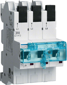 WYŁĄCZNIK SELEKTYWNY SLS 63A 3POLOWY CHARAKTERYSTYKA E SZYNY 12X5/10 40MM UNIVERS NHC  - HTS363E - HAGER - BERKER
