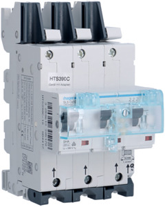 WYŁĄCZNIK SELEKTYWNY SLS 100A 3-POLOWY CHARAKTERYSTYKA CS SZYNY 40MM UNIVERS NHC -12X5/10MM UNIVERS NHC  - HTS390C - HAGER - BERKER