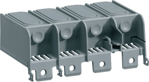 OSŁONA PRZYŁĄCZY STANDARDOWYCH X160 4-POLOWA - HYA028H - HAGER - BERKER
