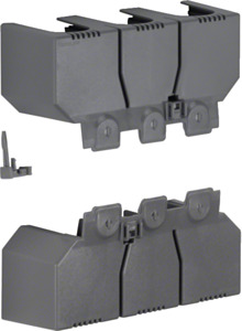 OSŁONA PRZEDŁUŻENIA PRZYŁĄCZY ROZSZERZANA X250 3-POLOWA - HYB023H - HAGER - BERKER
