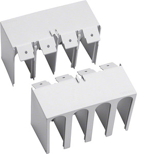 OSŁONA PRZEDŁUŻENIA PRZYŁĄCZY PROSTYCH H250 4-POLOWA - HYC022H - HAGER - BERKER