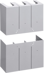 OSŁONA PRZEDŁUŻENIA PRZYŁACZY PROSTA H800-H1000 3-POLOWA - HYE021H - HAGER - BERKER
