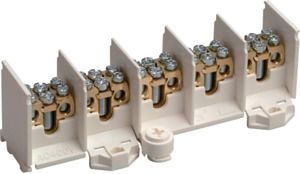 ZACISKI ROZGAŁĘŹNE 5-POLOWY 25/2X16QMM  - K46N - HAGER - BERKER