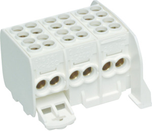 ZACISK ROZGAŁĘŹNY 3-POLOWY 2X25/2X16QMM UNIVERS NHC  - KH23C - HAGER - BERKER