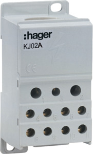 BLOK ROZDZIELCZY WIELOODEJŚCIOWY 250A - KJ02A - HAGER - BERKER