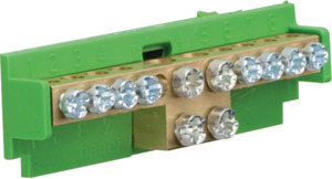 ZACISKI OCHRONNE 2X2X16+8X10. - KM10E - HAGER - BERKER