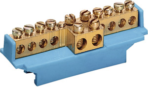 ZACISKI NEUTRALNE 2X2X16+8X10. - KM10N - HAGER - BERKER