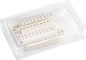 PASKI Z OPISAMI L1 L2 L3 N PE(25 SZT.) - KWL004 - HAGER - BERKER