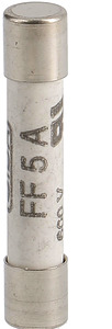 WKŁADKA BEZPIECZNIKOWA SZKLANA 5A 6.3X32MM CHARAKTERYSTYKA GF ULTRASZYBKA - L6332FF05-000 - HAGER - BERKER