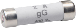 WKŁADKA BEZPIECZNIKOWA 2A 8.5X32MM CHARAKTERYSTYKA GG ZWŁOCZNA - L8532C02 - HAGER - BERKER