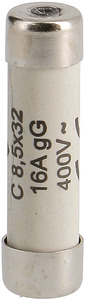 WKŁADKA BEZPIECZNIKOWA 16A 8.5X32MM CHARAKTERYSTYKA GG ZWŁOCZNA - L8532C16 - HAGER - BERKER