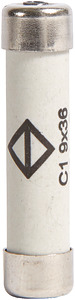 WKŁADKA BEZPIECZNIKOWA 16A 9X36MM CHARAKTERYSTYKA GG ZWŁOCZNA - L936C1-16 - HAGER - BERKER