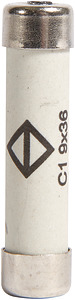 WKŁADKA BEZPIECZNIKOWA 40A 9X36MM CHARAKTERYSTYKA GG ZWŁOCZNA - L936C1-40 - HAGER - BERKER