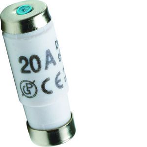 WKŁADKA BEZPIECZNIKOWA 20A 13X36MM CHARAKTERYSTYKA GG ZWŁOCZNA  - LDL20 - HAGER - BERKER