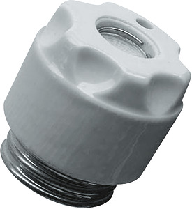 GŁÓWKA BEZPIECZNIKOWA 25A PORCELANOWA KII-34 DII/E27  - LE27SK - HAGER - BERKER