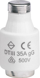 WKŁADKA BEZPIECZNIKOWA 35A BIWTZ CHARAKTERYSTYKA GG ZWŁOCZNA DTIII/E33  - LE3335 - HAGER - BERKER