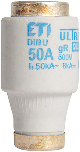 WKŁADKA BEZPIECZNIKOWA 50A SUPERSZYBKA DIII/E33 FF  - LE33FF50 - HAGER - BERKER