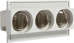 PODSTAWA BEZPIECZNIKOWA 63A 3-POLOWY D PORCELANOWA E33 DIII  - LE33K-3 - HAGER - BERKER