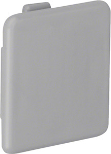KOŃCÓWKA KANAŁU GRZEBIENIOWEGO BEZHALOGENOWEGO PVC 37X37MM UNIVERS NHC SZARA LKG - LK3703747030 - HAGER - BERKER