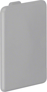 KOŃCÓWKA KANAŁU GRZEBIENIOWEGO BEZHALOGENOWEGO PVC 37X50MM UNIVERS NHC SZARA LKG - LK3705047030 - HAGER - BERKER