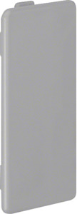 KOŃCÓWKA KANAŁU GRZEBIENIOWEGO BEZHALOGENOWEGO PVC 37X75MM UNIVERS NHC SZARA LKG - LK3707547030 - HAGER - BERKER