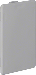 KOŃCÓWKA KANAŁU GRZEBIENIOWEGO BEZHALOGENOWEGO PVC 50X75MM UNIVERS NHC SZARA LKG - LK5007547030 - HAGER - BERKER