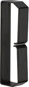 KLAMRA DO PRZEWODÓW 50X140 CZARNA LKG - LK501403 - HAGER - BERKER