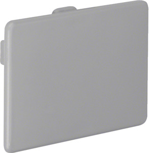 KOŃCÓWKA KANAŁU GRZEBIENIOWEGO BEZHALOGENOWEGO PVC 75X50MM UNIVERS NHC SZARA LKG - LK7505047030 - HAGER - BERKER