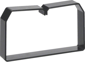 KLAMRA DO PRZEWODÓW 75X125 CZARNA LKG - LK751253 - HAGER - BERKER