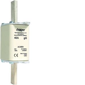 WKŁADKA BEZPIECZNIKOWA 40A NH2C CHARAKTERYSTYKA GG ZWŁOCZNA - LNH2040T - HAGER - BERKER
