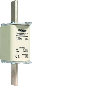 WKŁADKA BEZPIECZNIKOWA 125A NH2C CHARAKTERYSTYKA GG ZWŁOCZNA - LNH2125T - HAGER - BERKER