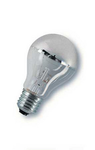 LAMPA DEKORACYJNA SREBRNA DECOR SILVER/GOLD A SILVER 40 - 4050300312729 - LEDVANCE ( OSRAM)