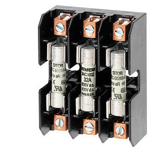 PODSTAWA BEZPIECZNIKOWA 32A 3-BIEGUNOWA 10X38 690 V AC SITOR  - 3NC1038-3 - SIEMENS