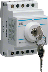 WYŁĄCZNIK KLUCZYKOWY 20A 400V 2-POLOWY - SK606 - HAGER - BERKER