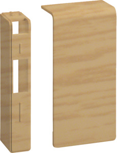 KOŃCÓWKA 20X80 DĄB SL - SL200806D5 - HAGER - BERKER