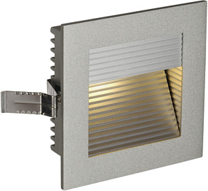 OPRAWKA SUFITOWA CIEPŁY BIAŁY LED KWADRATOWA SREBRNOSARY FRAME CURVE LED  - 111292 - SPOTLINE