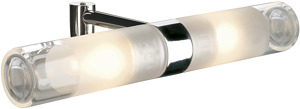 OPRAWA 2X25W G9 CHROM SZKŁO PÓŁ MAT MIBO STRAIGHT - 146390 - SPOTLINE