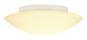 PLAFONIERA E27 60W BIAŁY SZKŁO WL 104  - 155250 - SPOTLINE