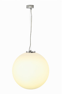 OPRAWA WISZĄCA MAX. 25W SREBRNOSZARY / BIAŁY ROTOBALL E27 - 165400 - SPOTLINE