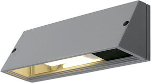 KINKIET E27 MAX. 15W SREBRNOSZARA PEMA SQUARE - 230034 - SPOTLINE