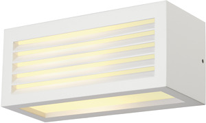 OPRAWA ŚCIENNA MAX. 18W E27 KWADRATOWA BIAŁY BOX-L - 232491 - SPOTLINE