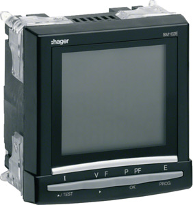 MIERNIK WIELOFUNKCYJNY TABLICOWY TRUERMS - SM102E - HAGER - BERKER